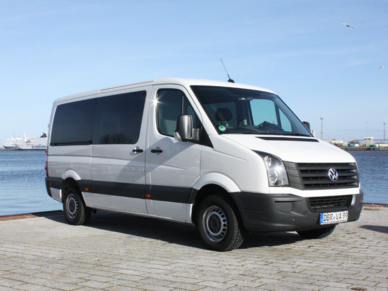 9-Sitzer VW Crafter Kleinbus